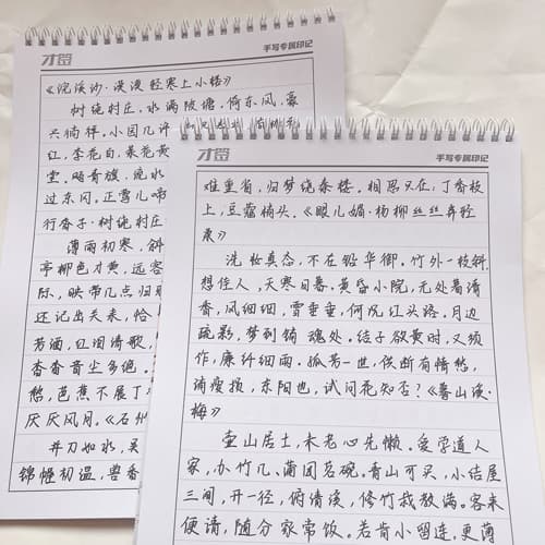 花间集墨体行楷中小学生成人练字帖 4