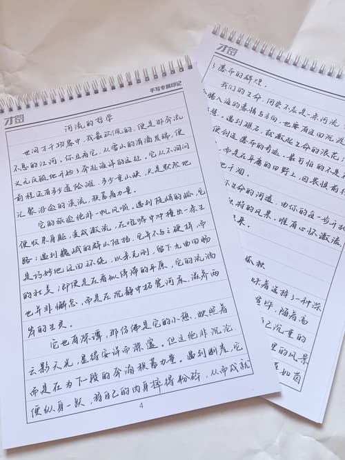 静山随笔体手写体行楷适合大学生行楷书法练字硬笔书法字帖 9